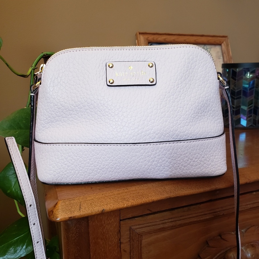 NWOT Kate Spade Pink Leather Crossbody